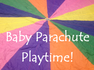 Baby Parachute Playtime!